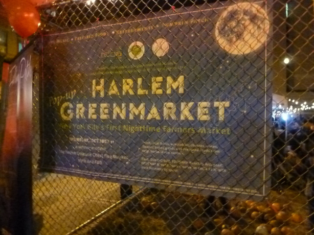 Pop-Uptown Green Market Sign